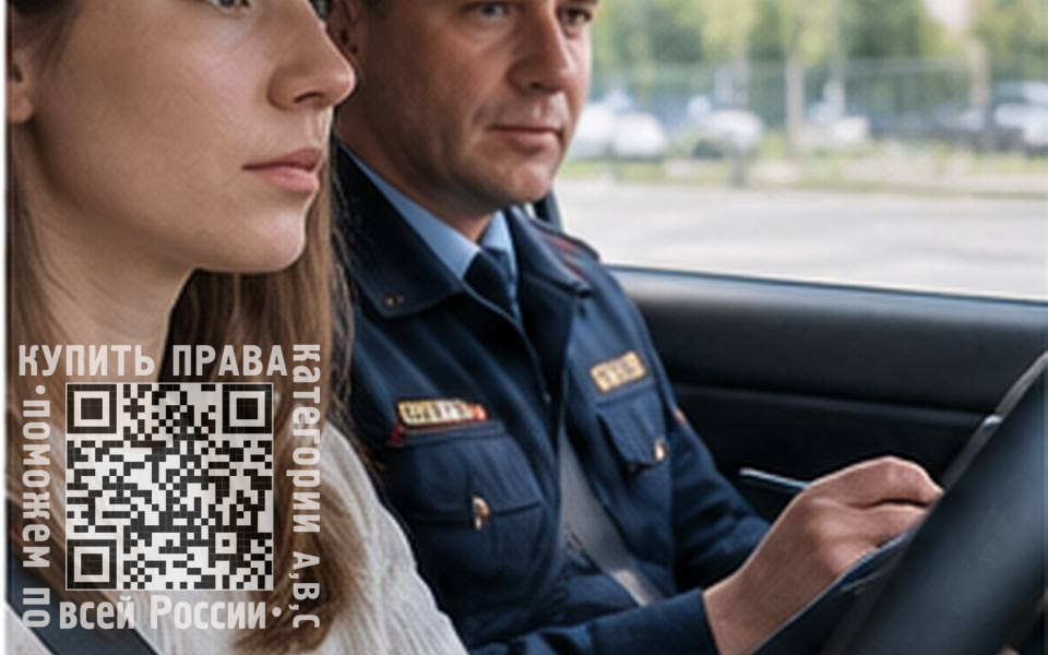 купите водительские права на автомобиль